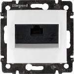 Компьютерная розетка Legrand Valena 774230, белая RJ45 5 кат UTP