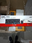 (Поврежденная упаковка) Комплект клавиатура+мышь беспроводной GENIUS LuxeMate Q8100 черный (USB, 1200dpi) (31340019402)