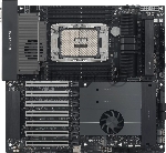Серверная материнская плата ASUS PRO WS W890E-SAGE SE, LGA 4710-2, Intel W890, 8xDDR5, 4xSATA, 4xM.2, 7xPCIe 5.0 x16, 1xVGA, 2x10Gb LAN, IPMI, 2xUSB-C 40Gbps (USB4 / Gen3x2), 6xUSB-A 10Gbps, 2x3.5 мм, 7.1, EEB