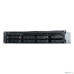 Сетевое хранилище Synology Rack 2U, QC2.2GHzCPU/4GbDDR4(upto32)/RAID0,1,5,6,10/upto 8 hot plug HDDs SATA(3,5'or2,5')(upto 12 with RX418)/2xUSB3.2/1eSATA/iSCSI/4xGbE(+1Expslot)/2xIPcam(upto 40)/2xPS/norail