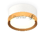 Светильник Ambrella Light XS8101005 SWH/PYG белый песок/золото желтое полированное GX53 (C8101, N8124)