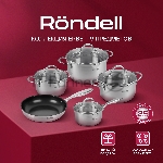 Набор посуды Rondell Erbe RDS-1290, 9 предметов, вид 23