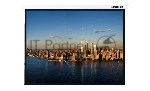 Настенный экран Lumien Master Picture 189х240 см Matte White FiberGlass, черная кайма по периметру, доп. черная кайма сверху 51 см 16:9