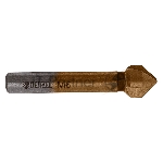 Зенковка конусная под Denzel М6, HSS, по металлу, цилиндрический хвостовик