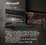 Духовой шкаф Электрический Weissgauff OE 4551 DB Black Edition черный, вид 25