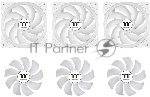 Система жидкостного охлаждения Thermaltake MAGFloe 360 Ultra Snow ARGB Soc-AM5/AM4/1200/1700/1851 белый 4-pin 30.6dB Al+Cu LCD Ret (CL-W433-PL12SW-A), вид 11