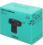 Веб-камера Logitech C310 HD 1280x720, 30 кадр/с, USB Type-A, микрофон (шумоподавление), автоосвещение, универсальное крепление, вид 37