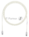 Кабель Патч-корд Panduit UTP28SP3M вилка RJ-45-вилка RJ-45 кат.6 3м белый LSZH