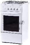Плита газовая Flama RG 24019 белый, конфорок 4 шт, духовка 50 л, 50 см x 85 см x 60 см