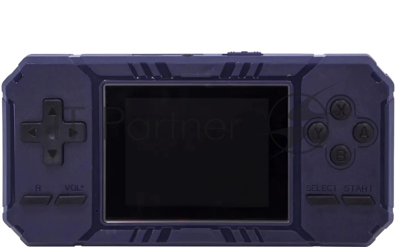 Портативная игровая консоль PGP AIO Junior FC25c синяя (500 игр, 8 Bit, 3.0 " HD, Micro USB, 850 мAч, microSD, AV)