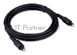 Кабель оптический Cablexpert CC-OPT-3M-N, Toslink 2xODT M/M, 3м, черный, пакет