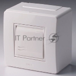 Коробка для миниканалов с выключателем DKC 10002