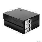 Корзина для HDD ExeGate EX264639RUS HS335-01 (универсальная, на 3*3,5" SATA/SAS HDD, занимает 2*5,25" отсека)