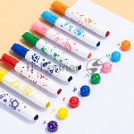 Фломастеры Deli EC168-8 Super Wings конический пишущий наконечник, вид 5