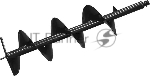 Мотобур CARVER AG-52/000 без шнека dпос=20мм 52см3, вид 5