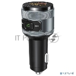 Автомобильный FM-модулятор Ritmix FMT-A707 черный MicroSD BT USB