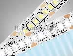 Светодиодная лента Ambrella light GS3503 2835 240Led /22W m/ 24V IP20 6500K/ 5000*10*1.2mm (2 конт.)