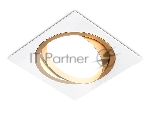 Светильник Ambrella light TN51916 WH/GD белый/золото GX53 max 12W 115*115*23