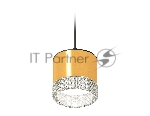 Светильник Ambrella Light XP8121030 PYG/CL/SBK золото желтое полированное/прозрачный/черный песок GX53 (A2333, C8121, N8480)
