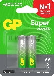 Алкалиновые батарейки GP Super Alkaline G-Tech 15А АA - 2 шт. на блистере, вид 17