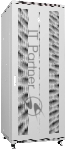 Шкаф серверный напольный Cabeus ND-05C-42U80/80 IP20, 42U, 2055х800х800 мм (ВхШхГ), дверь: перфорация, разборный, серый