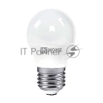Лампа светодиодная LED-ШАР-VC 8Вт 230В E27 4000К 720лм IN HOME 4690612020570