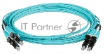 Патч-корд Panduit FX2ELLNLNSNM003 2x50/125 OM3 LC дуплекс-LC дуплекс 3м LSZH аквамарин