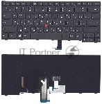 Клавиатура для ноутбука Lenovo ThinkPad T440 T440P T440S черная с указателем