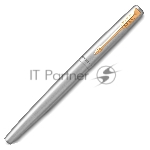 Ручка перьевая Parker Jotter Core F691 (CW2030948) Stainless Steel GT M сталь нержавеющая подар.кор.