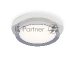 Комплект встраиваемого светильника Ambrella light XC8050003 SWH/PSL белый песок/серебро полированное GX53 (C8050, N8118)