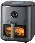 Аэрогриль Xiaomi Mijia с паром Smart Steam Air Fryer, 7л, MAF-ST701, EU, черный, вид 8