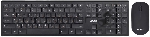 Комплект клавиатура+мышь Acer OKR030 беспроводной, USB, 1200 DPI, чёрный