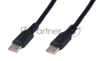 Кабель USB2.0 Cablexpert CCB-USB2-CMCMO1-2MB, TypeC/TypeC, Classic 0.1, 3A, 60W, PD/QC3.0, медь, 2м, черный, коробка