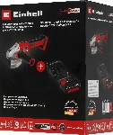 Угловая шлифовальная машина Einhell PXC AXXIO 8500об/мин рез.шпин.:M14 d=125мм (4431151SET), вид 11