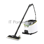Пароочиститель Karcher EasyFix SC 4 Deluxe белый, напольный, 2200 Вт, 60 г/мин, 1300 мл