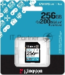 Флеш карта SDXC 256Gb Kingston SDG4/256Gb Canvas Go! Plus V30