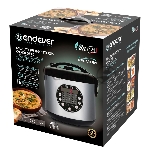 Мультиварка электрическая Endever Vita-121, черный/стальной, мощность 1000 Вт, емкость 5л, 25 авторежимов работы,книга рецептов, 4 шт/уп.