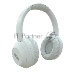 Беспроводные наушники MORE CHOICE HW11 белый, накладные, Bluetooth, до 6 ч