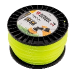 Леска для триммера Denzel звезда, 2,4мм х 260м, на DIN катушке FLEX CORD