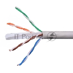 Кабель Cablexpert Россия UPC-6055-4-CU, UTP indoor 4x2x0.55, медный, кат.6, однож., 305м, coil, серый
