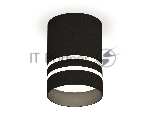 Светильник Ambrella Light XS7402032 SBK/FR черный песок/белый матовый MR16 GU5.3 (C7402, N7142)