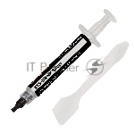 Термопаста ExeGate ETS-6WMK Silver, шприц с лопаткой, 2г