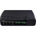 Приставка для цифрового ТВ Perfeo STREAM черный, DVB-T2, DVB-T, DVB-C, HDMI, USB 2.0 х2