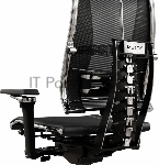 Кресло руководителя Метта Yoga 4DT B2-15D - YM93+Infinity+carbon черный сетка/кожа с подголов. крестов. алюминий хром (комплект 1 шт), вид 21