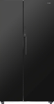 Холодильник Weissgauff WSBS 550 Built-in NoFrost Inverter черный двухкамерный 325/190л морозилка сбоку, No Frost, Side by Side