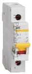 Выключатель нагрузки IEK MNV10-1-040 (мини-рубильник) ВН-32 1Р 40А IEK