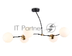Светитльник Ambrella Light TR2548/5 BK/SB черный/бронза E27/5 max 60W 950*600*450