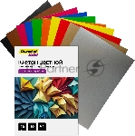 Картон цветной Silwerhof двустор.мелов. 16л. A4 Create 240г/м2 папка, вид 4