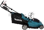 Газонокосилка аккумуляторная Makita DLM538Z, 18 В, 0 Ач, вид 26