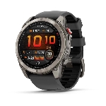 Умные часы Garmin Fenix 8 Pro 51mm AMOLED, 1.4" AMOLED, ANT+, Bluetooth, Wi-Fi, NFC, 10 ATM, серебристый / желтый